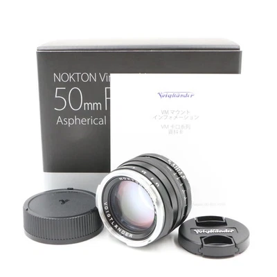 [Top Mint] Voigtlander Nokton Vintage Line 50mm f/1.5 Aspherical II VM MC Leica - Image 1 of 4