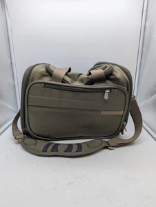 Briggs & Riley Baseline Expandable Underseat Duffle Bag Carry-On Green 221-7 - Picture 1 of 23
