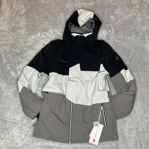Chaqueta Obermeyer Axel Snow Ski Niños Talla XL 18 Adolescente Snowboarding Gris Negro - Imagen 1 de 21