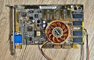 ASUS V6600MX/32MB Nvidia NV10 GeForce 256 SDR AGP 4x Graphics Card +TITAN Cooler - Picture 1 of 16