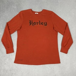 Vintage Harley Davidson Sweatshirt Womens 2X Long Sleeve Pullover Shirt Sequins - Picture 1 of 12