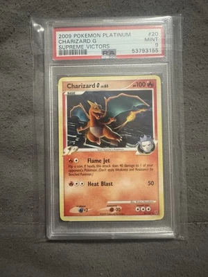 2009 Charizard G LV.65 Platinum 20/147 Supreme Victors - PSA 9 - Image 1 of 2