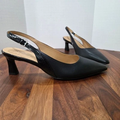 Bomba de tanaceto naturalizador tacón de gatito acampanado punta recortada talla 11 Foto 1 de 4