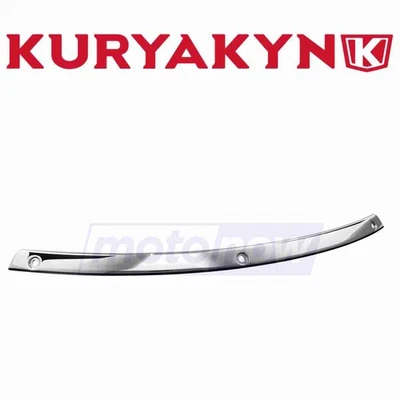 Kuryakyn Smooth Windshield Trim for 1996-2009 Harley Davidson FLHT Electra oz Foto 1 de 4