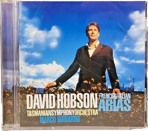 DAVID HOBSON: FRENCH & ITALIAN ARIAS - Tasmanian SO, Marco Guidarini - CD - Picture 1 of 2