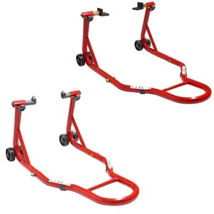 CRUIZER Par de Caballetes Delanteros + Traseros para Moto - Imagen 1 de 1