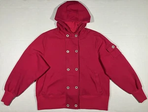 Ariat Jacke Hoodie Reiten Reitsport Doppelknopf Reißverschluss Rosa Damen Gr. 2XL - Bild 1 von 20