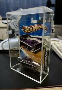 Acrylic Display Case for Single Carded RLC Mainline STH Hot Wheels - Picture 1 of 6