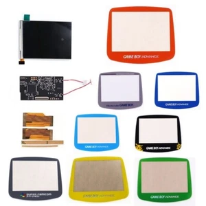 2 In 1 Touch Version V2 IPS Backlight LCD Backlit Mod For GBA With Colorful Lens - Picture 1 of 30