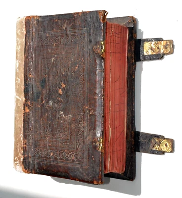 ✅ 19c RUSSIAN IMPERIAL CHRISTIANITY SLAVIC CANON PRAYER LITURGY BOOK MANUSCRIPT - Image 1 of 4