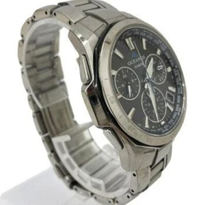 CASIO OCEANUS Manta OCW-S1000BJ-1AJF Watch Silver Solar Men's Analog Working - Picture 1 of 24