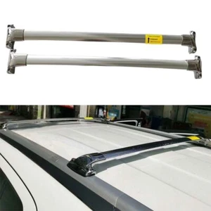 2Pcs Roof Rail Rack Cross Bar Crossbar Fits for ISUZU D-MAX DMAX 2020-2024 - Picture 1 of 5
