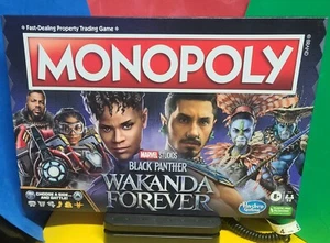 MONOPOLY: Marvel Studio's Black Panther: Wakanda Forever Edition Board Game 2022 - Picture 1 of 24