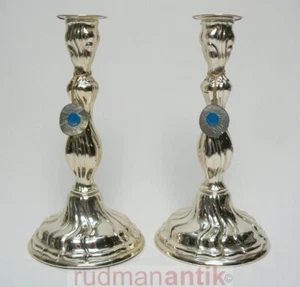 2 KERZENLEUCHTER SILBER  925 Dresdner Hofmuster - Chippendale - GAYER & KRAUSS - Bild 1 von 1