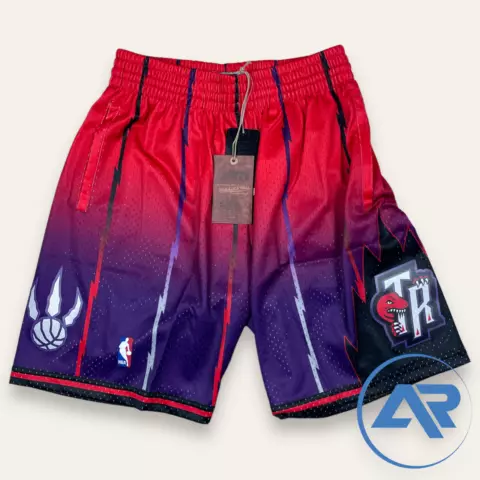 Mitchell & Ness Toronto Raptors 1998-99 Fadeaway Swingman Shorts Men's Size 2XL Cover