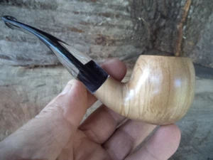 PIPA  pipe pfeife nerone by molina  italy ulivo olivo nuova  Q 46 - Bild 1 von 6