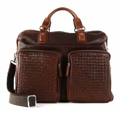 bugatti Woven Weekender Reisetasche Tasche British Tan Braun Neu - Bild 1 von 4