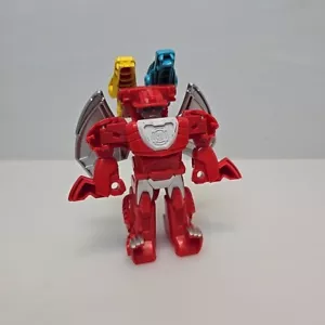 Playskool Heroes Transformers Rescue Bots Heatwave the Fire Bot 1 Easy Dragon - Picture 1 of 3