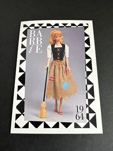 Vintage Barbie: First Edition Card Fashion Facts ~ 1964 ~ Cinderella Poor Dress - Bild 1 von 2