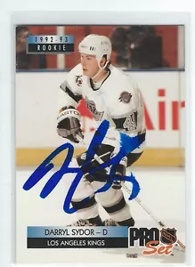 Darryl Sydor Signed 1992/93 Pro Set Rookie Card #228 - Picture 1 of 1
