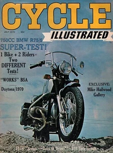 Cycle Illustrated Magazine July 1970- BMW R75/5 - Picture 1 of 1