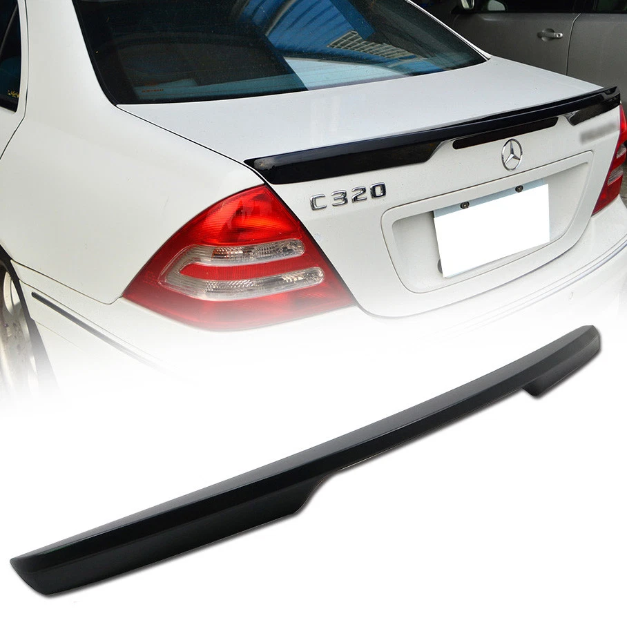 01-07 Alerón maletero maletero Mercedes BENZ CLASE C W203 C pintado negro Foto 1 de 1