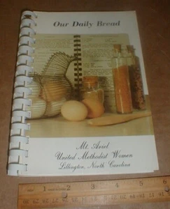 Mt Ariel United Methodist Church North Carolina Lillington NC Recipe Cookbook - Picture 1 of 2