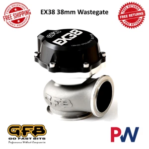 Brocas externas Go Fast 38 mm Wastegate 253MA cromo-níquel acero inoxidable #7003 - Imagen 1 de 10