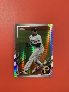 Ke'Bryan Hayes 2021 Topps Chrome RC #191 Hyper Prizm Refractor Pirates Rookie - Picture 1 of 3