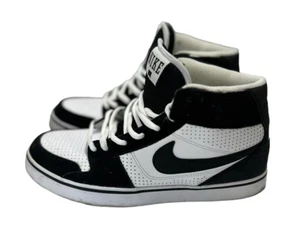 Nike Mens Ruckus Mid 387174-106 White/Black Panda Shoes Sneakers Size 10 EUC - Picture 1 of 14