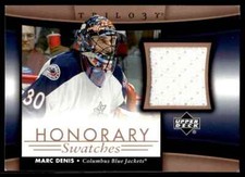 2005-06 Upper Deck Trilogy Honorary Swatches Marc Denis #HS-MD