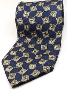 Brooks Brothers Made in USA 100 % Seide Krawatte Herren blau hellgrün braun Krawatte NEU - Bild 1 von 4