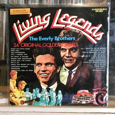 [ROCK/POP]~EXC LP~The EVERLY BROTHERS~Living Legends~24 Golden Greats~{1972~UK] - Image 1 of 4