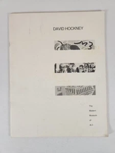 David Hockney Catalog ~ Modern Museum Of Art (Santa Ana) Sept. 3 - Nov. 5, 1989 - Picture 1 of 10