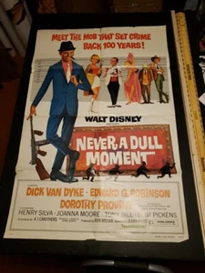 DICK VAN DYKE 1968 ORIGINAL, 27 x 40" FALTPLAKAT "NEVER A DULL MOMENT" (83f) - Bild 1 von 24