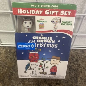 Charlie Brown Weihnachten DVD Urlaub Geschenkset - EXKLUSIV Funko Snoopy Schlüsselanhänger & Figur - Bild 1 von 3