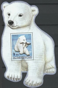 Azerbaijan 2007 Fauna Animals, Polar Bear MNH Block - Picture 1 of 1