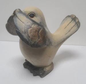 Porcelain Dove/Pigeon Covering Beak with Wings Figurine - Imagen 1 de 10