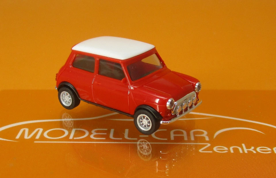 Herpa 420471 Mini Cooper rot 1:87 NEU Modellauto - Bild 1 von 1