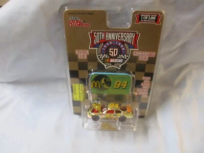 Racing Champions 1998 1/64 Bill Elliott McDonalds Mac Tonight Gold Car Foto 1 de 3