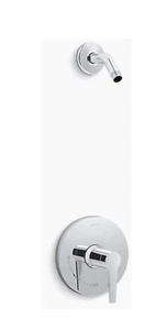 Kohler Pitch TLS97077-4-CP Guarnizione valvola doccia in cromo con braccio doccia - Foto 1 di 1