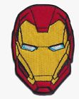 Disney Marvel Avengers Aufbügeln Aufnäher: Iron Man Kopf Abdeckplatte neu kostenloser Versand
