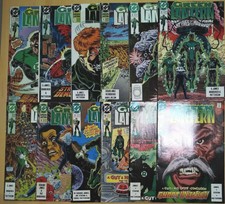 Green Lantern #1-12 + Annual 1992, VF+, DC Comics 1990 SA123