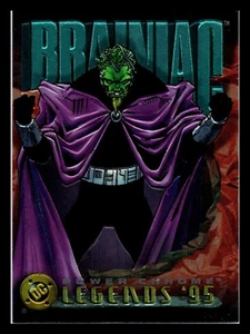 1995 SkyBox DC Legends Power Chrome Brainiac #86 0nl0 - Picture 1 of 2