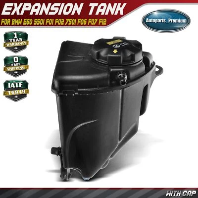 Nuevo tanque de expansión de refrigerante con tapa para BMW 550i E60 2011-2013 650i 750i Alpina B7 Foto 1 de 4