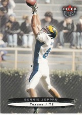 2003 Ultra #191 Bennie Joppru SP RC