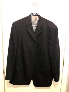 NWT Axcess Claiborne Company Mens 44R Pin Stripe Suit Jacket Blazer MSRP $200 - Picture 1 of 3