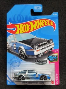 Hot Wheels 2021 Zamac Toyota AE86 Sprinter Trueno - Picture 1 of 4