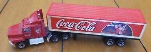 1991 Matchbox Coca-Cola Limited Holiday Semi-Truck Christmas Santa Ford