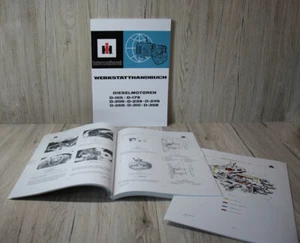 IHC Werkstatthandbuch für Dieselmotor D155 D179 D206 D239 D246 D268 D310 D358 - Bild 1 von 2
